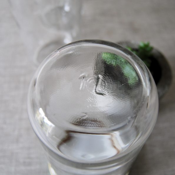 Anciens bocaux hermétiques en verre Duralex