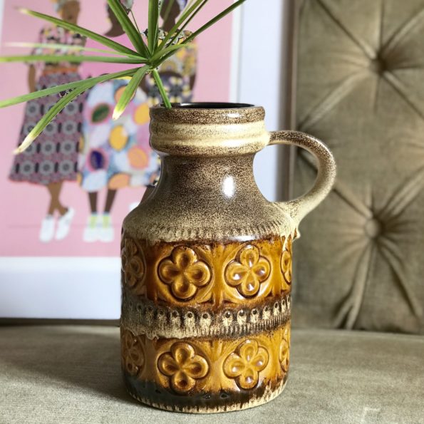 Vase en céramique West Germany numéroté