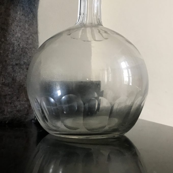 Carafe En Verre Avec Bouchon Brocante Avenue 1863